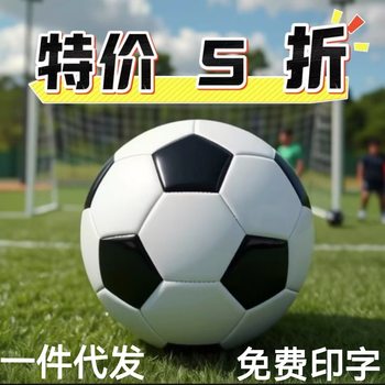 Football special postage No. 5 high school entrance examination primary and secondary school students kindergarten training competition PVC machine sewing children's football wholesale