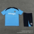 2425 short sleeve chelsea light blue