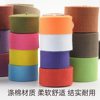Customized full polyester cotton black color ribbon line with drawings and samples