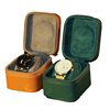 Portable zipper watch box high-grade PU leather watch box Watch Display Watch storage box watch box