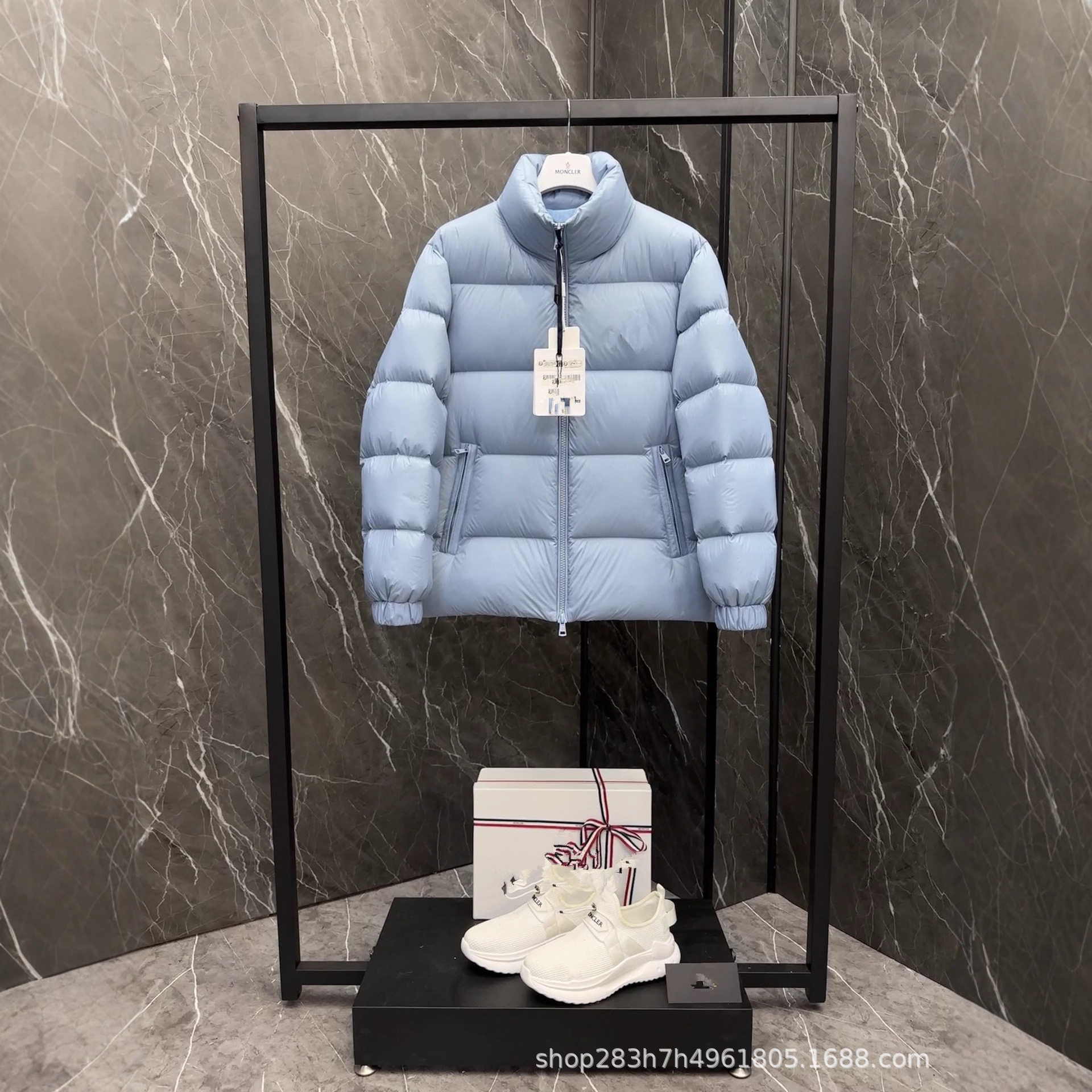 Пуховик Putian high-end Citala big standard down jacket Mengjia 25ss, новая короткая пуховая куртка для пар мужчин и женщин Изображение 1