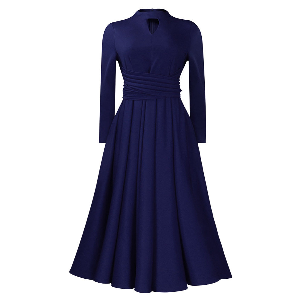 Plus Size African Style Dress Elegant Ruffled Design Flowy A Line Silhouette Fashionable for Casual Occasions