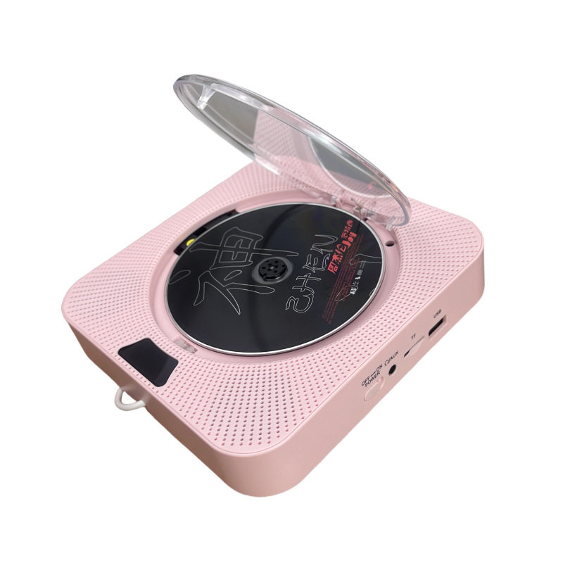 Cross-border Hot Selling Portable CD Player Album Player Bluetooth Speaker Radio Early Education English Learning Repeater