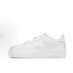 Air Forcekid's Skate Shoes - Synthetic Leather, Classic Retro Style, Non-Slip, Cushioned, Durable, Low Top