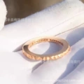 Golden Stud Cross Ring