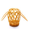 Woven portable wine basket ceramic wine bottle portable basket 3kg 5kg 10kg imitation rattan plastic woven wine basket