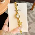 G14043 chain gold white