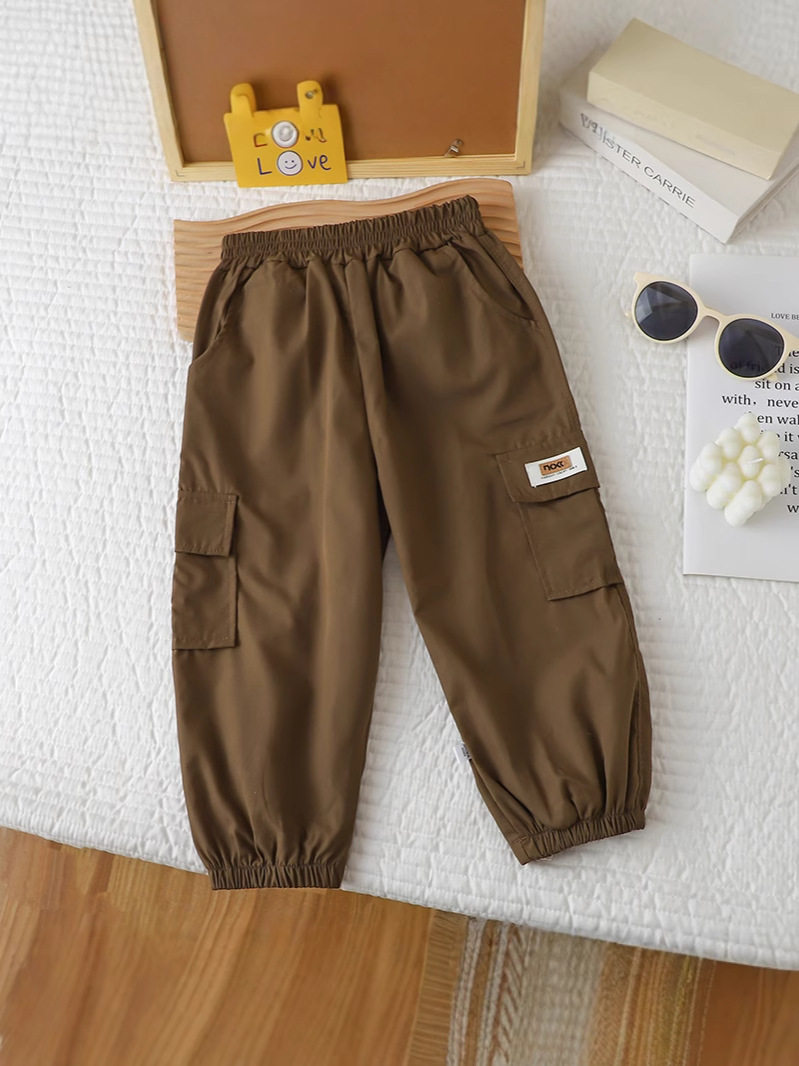 New Spring & Autumn Outerwear Casual Pants, Boys & Girls Cargo Pants, Toddler & Little Kid Loose Trousers Wholesale