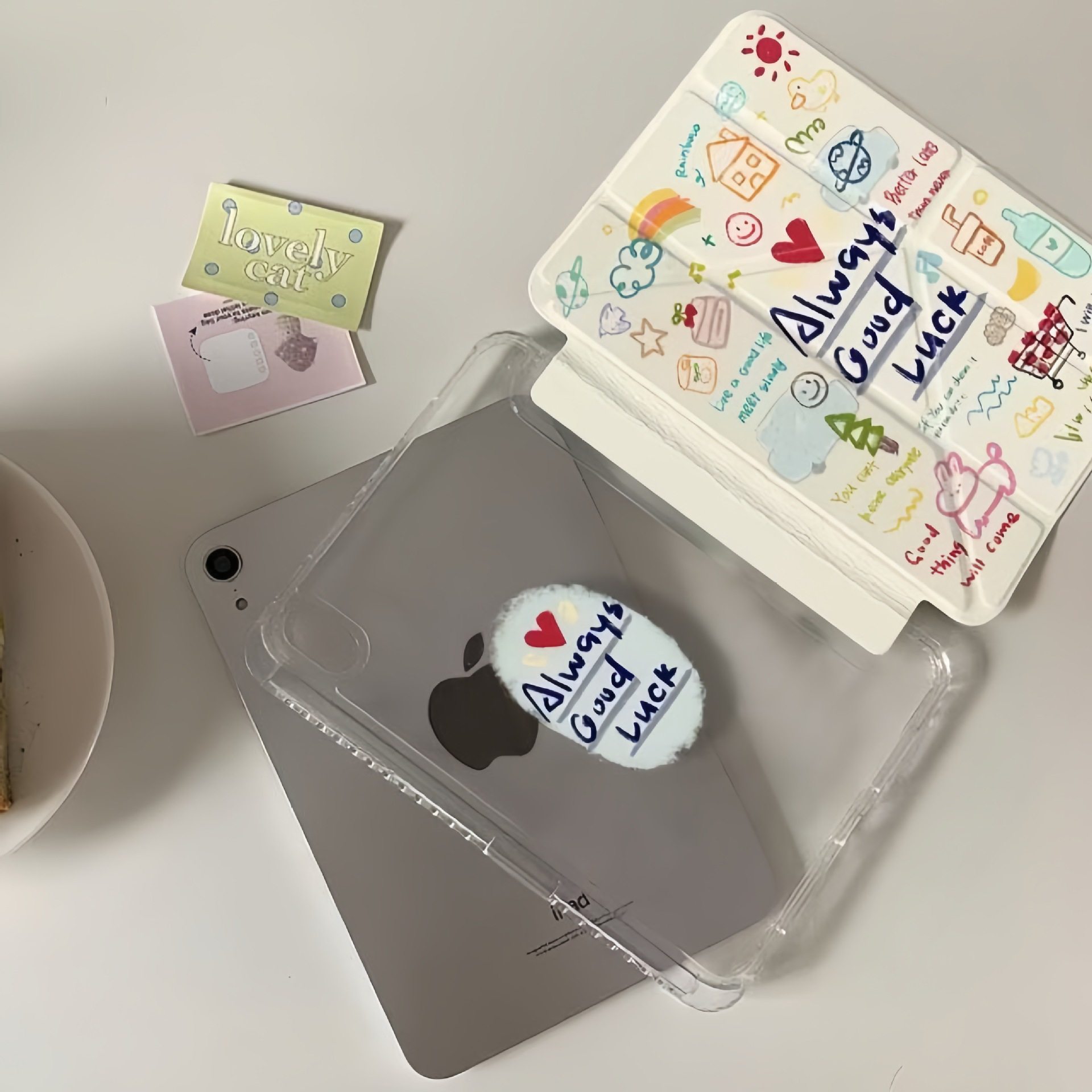 Ipady Foldable Tablet Protective Case Cartoon Cute Suitable for Air11M3/A16/10Th/Air1/2/4/5Th