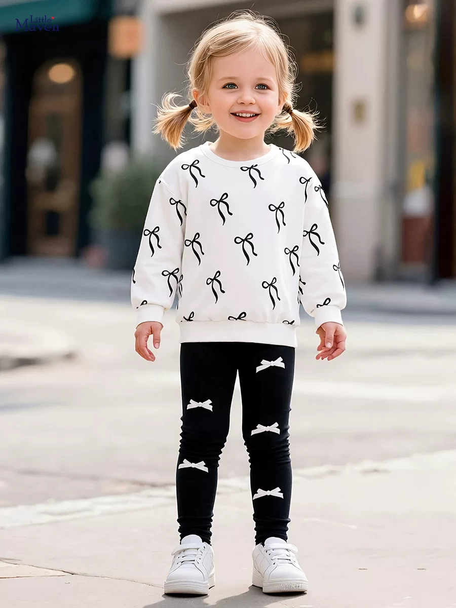 Girls' Long-Sleeve Set Wholesale & Dropshipping, Autumn Cute Baby Outfit