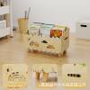 New Wooden Children's Bookshelf Floor-Standing Bookshelf Toy Storage Storage Rack Children's Room Desktop Toy Storage Basket