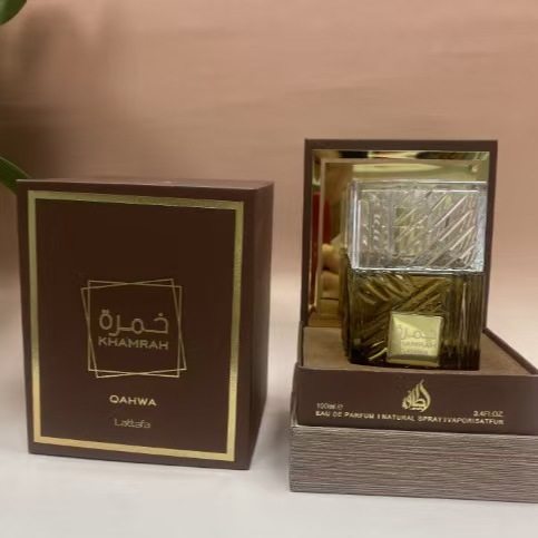 Cross-border hot sale LattafaPerfumesKhamrah Dubai Middle East Arab neutral