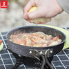 Mountain Maifan Stone Frying Pan Folding Skillet Large Outdoor Camping Single Pan Non-Stick Frying Pan Free Shipping