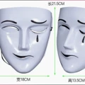 Sad face mask