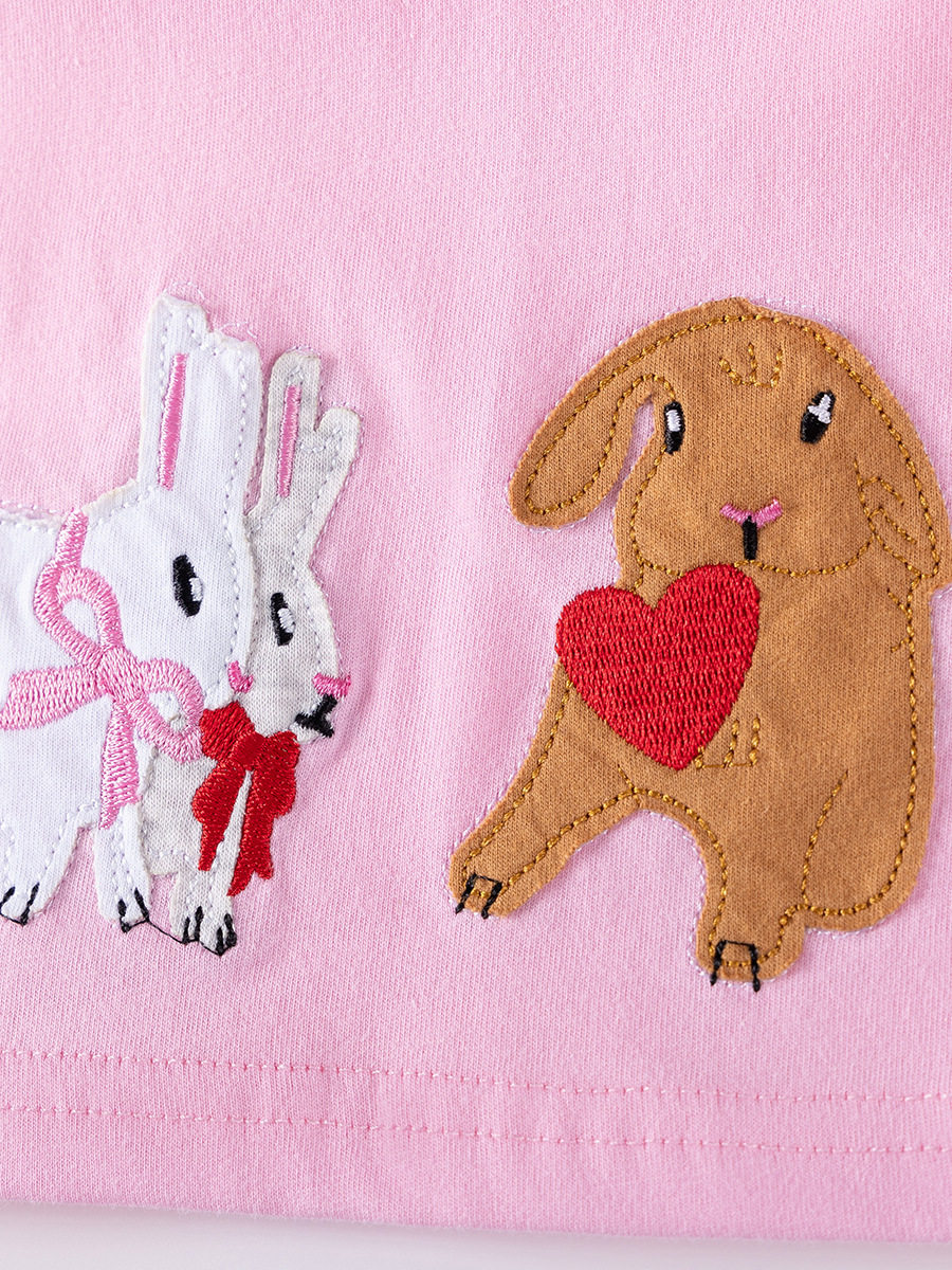 Girls' Dress, Cartoon Cotton Kids' Skirt, Autumn Long-sleeve Kids' Dress