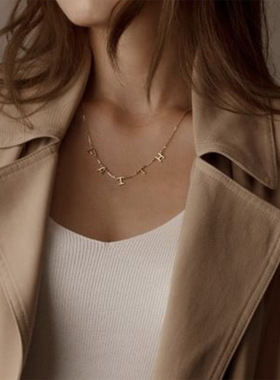 欧美跨境项链若龙饰品金钛钢