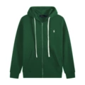 White hat rope-dark green-white label