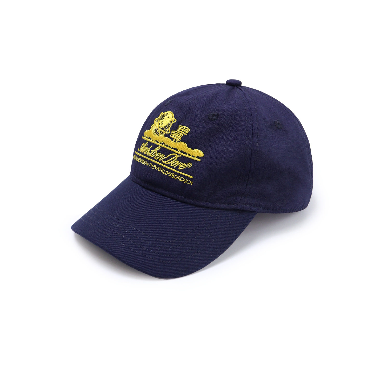 American Retro Baseball Cap with Wide Brim, Embroidered Hat, Duckbill Cap for Women, Brightening, Summer Sunshade, Adjustable, Couple Style