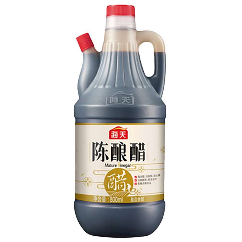 Aged Vinegar 800ml Commercial Large Bottle Kitchen Cooking Condiment Hot Pot Dumpling Dipping Sauce Brewed to Overflow