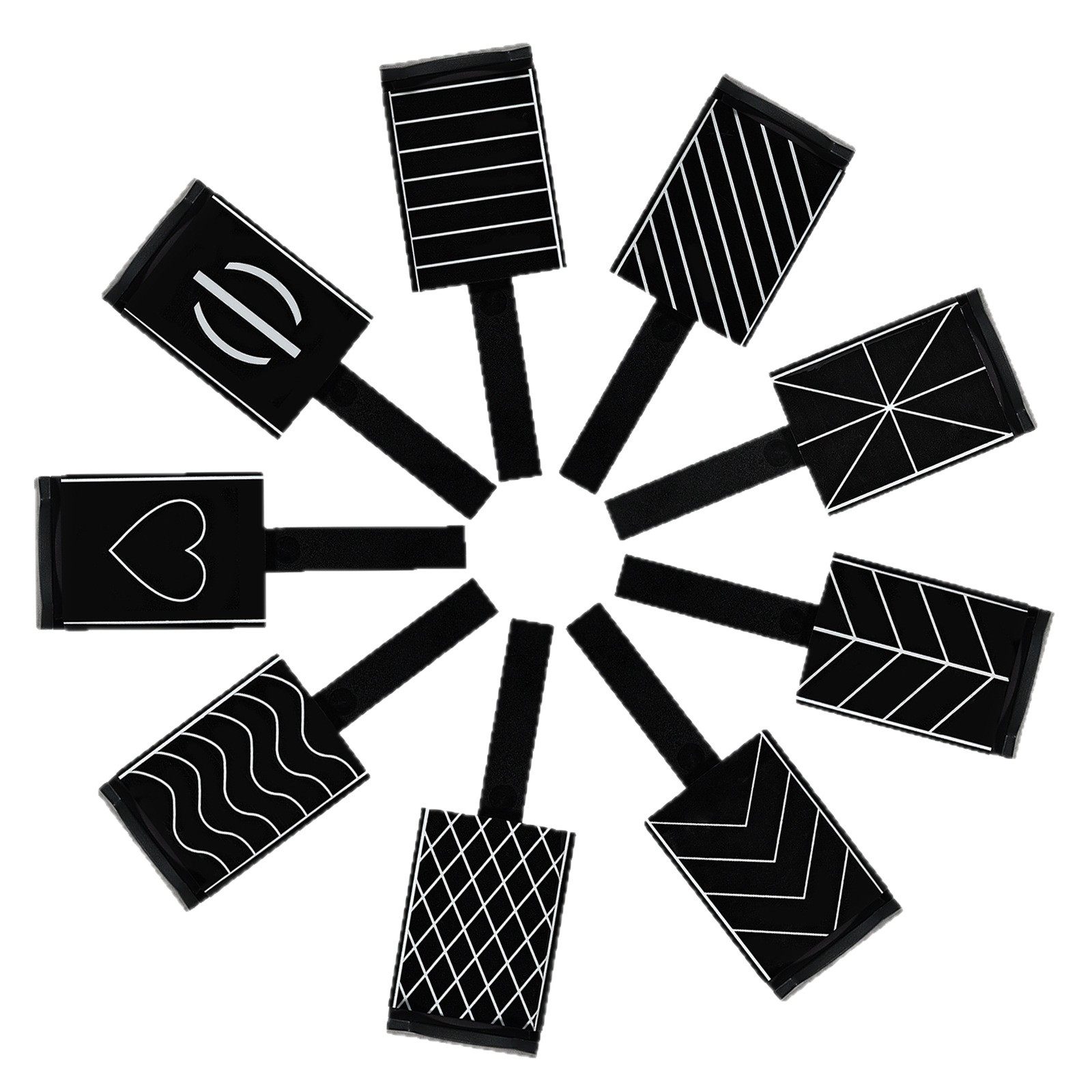 Nail Art Tools Super Strong Magnetic Cat Eye Magnet with Various Styles, Cat Eye Gel Magnet, Multi-Functional Small Wand Magnet