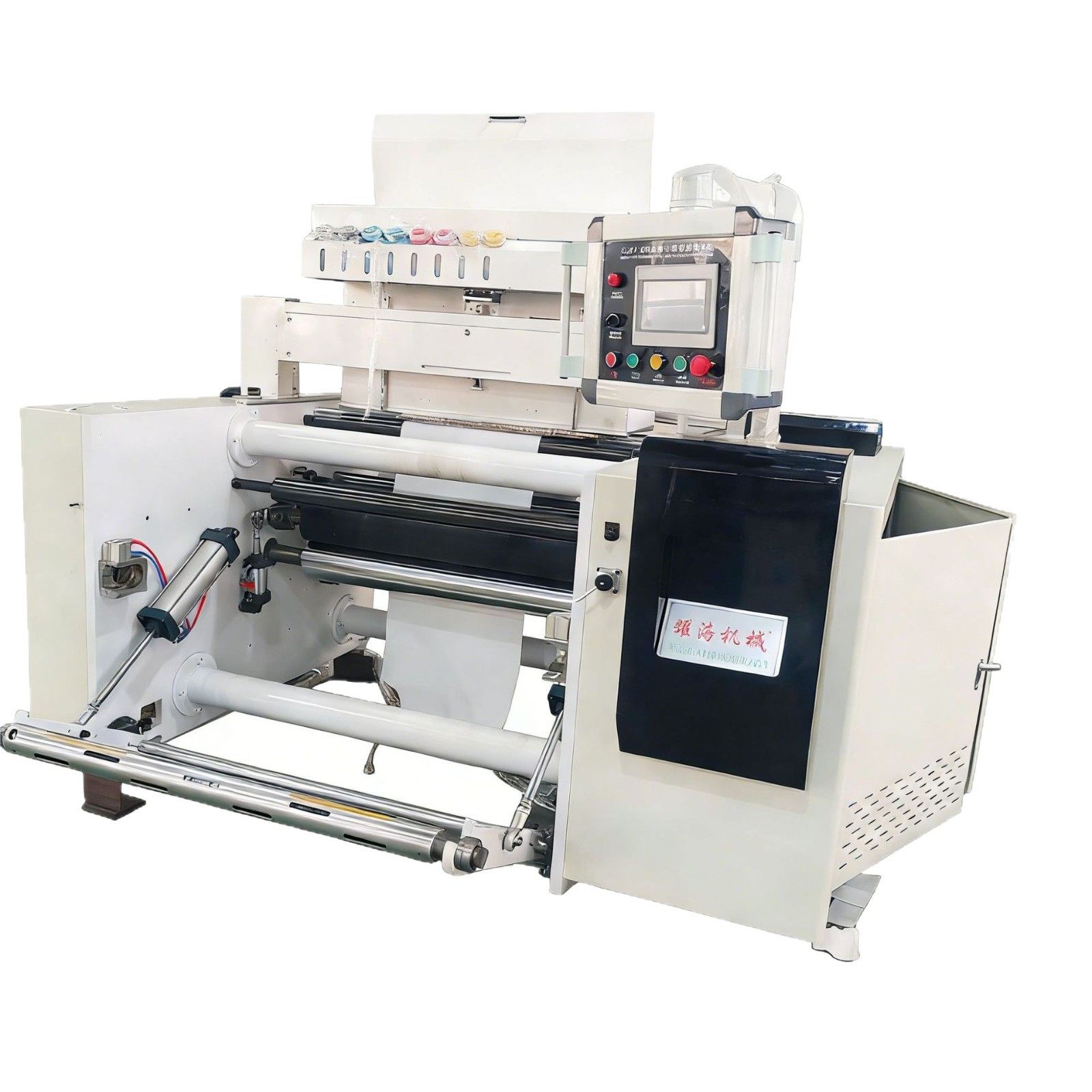 Printing machine manufacturer non-plate printing digital printing machine roll four-color printing machine graffiti scroll printing