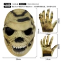 Yellow skull ghost set