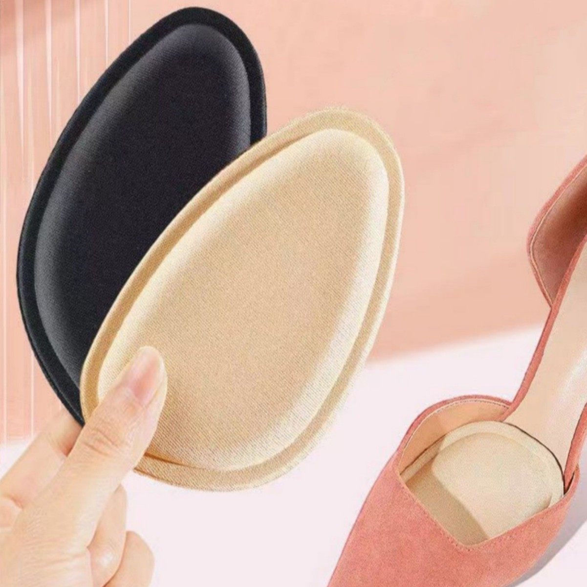 Half-size pad breathable forearm pad high-heeled shoes insoles women's forearm pad non-slip half pad anti-pain pad high heel pad wholesale