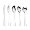 Foreign Trade Cross-border Amazon 1010 Stainless Steel Tableware 21-piece Set Western Steak Knife and Fork Spoon Fruit Fork suit