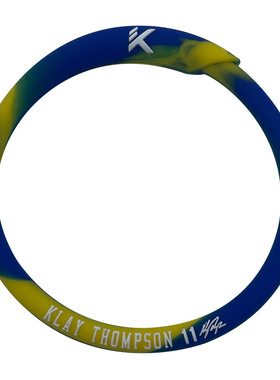 金州勇士队明星11号汤普森细圆硅胶手环篮球时尚运动夜光腕带饰品