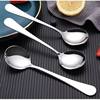 Stainless Steel Spoon Home Boutique Spoon Creative ins Korean Style Spoon Coffee Dessert Soup Mixing Spoon Printable LOGO
