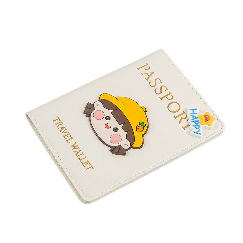 New Cross-Border Popular Passport Cover Pu Passport Holder Ticket Holder in Stock Wholesale Factory Direct Passport Bag