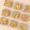 Almond and Melon Seed Crisp Snacks, Individually Packaged, Wholesale, Sweet and Crispy Snacks, Almond Crisp Mixed with Dried Fruits