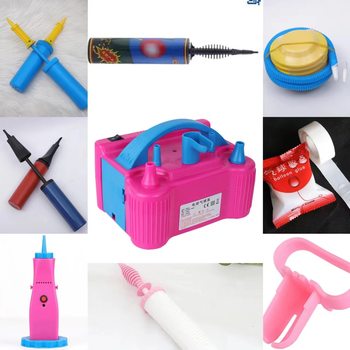 Balloon Inflator Hand Push Foot Step Long Ball Electric Automatic Inflatable Pump Mini Medium Large Two-way Inflatable Bucket