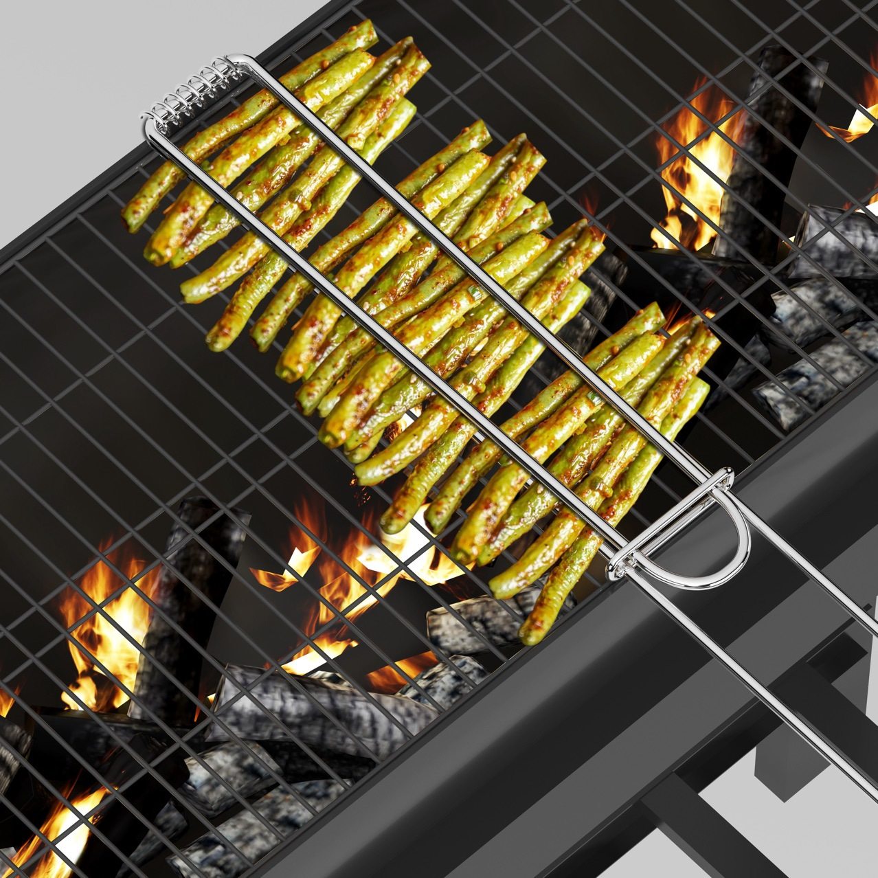 Thickened Stainless Steel Barbecue Leek Tongs for Wholesale, Quick Food Preparation, Commercial Use, Outdoor Cooking, Barbecue, Camping Tools