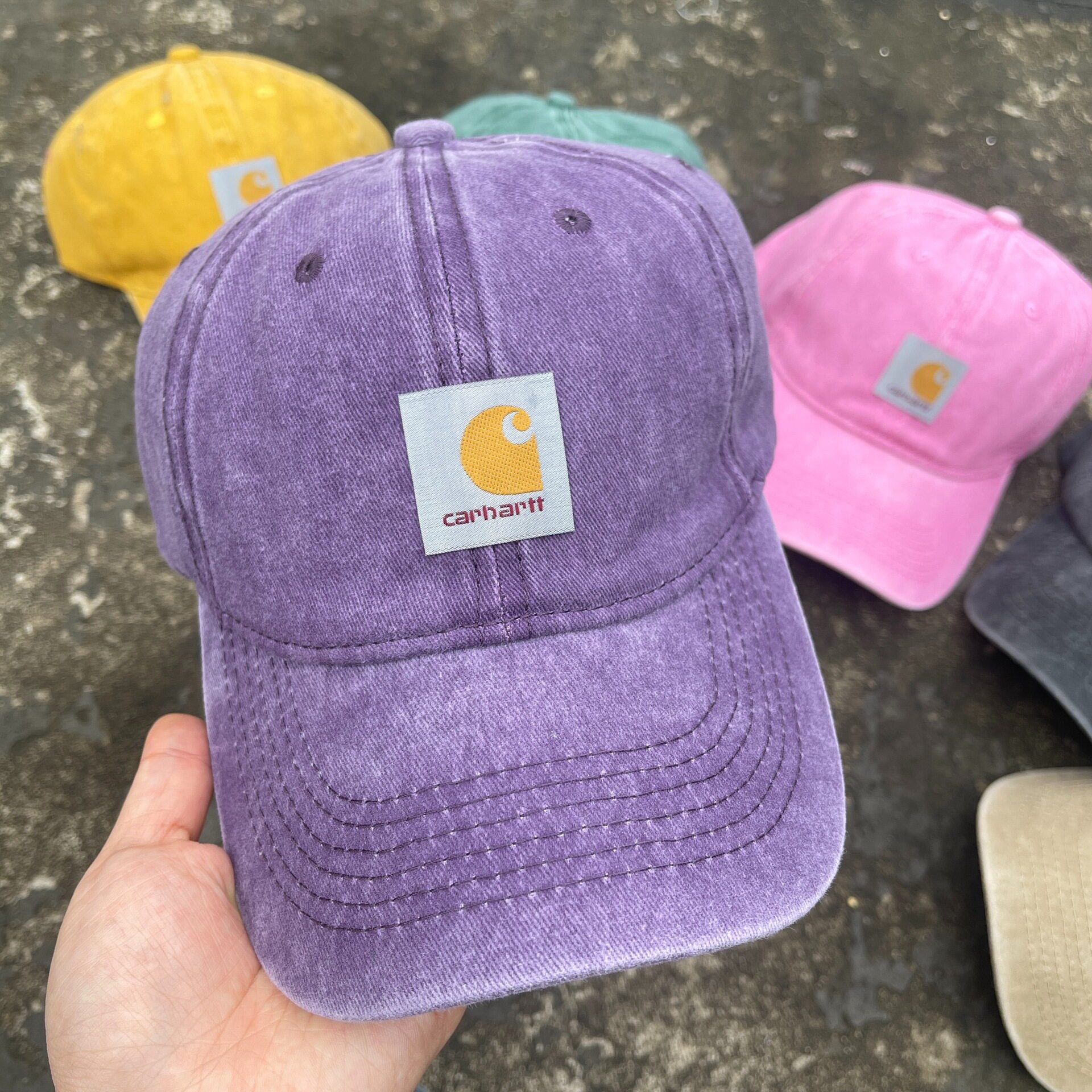 Korean Style Vintage Washed Baseball Cap Women's Spring and Summer Personality Couple Shows Face Small Shade Cap Men's Instagram Fashion