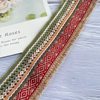 Ethnic lace jacquard ribbon retro tassel ethnic clothing accessories A- 1508 width 5CM