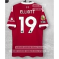 25-26 liver p home court + printed number 19 + armband