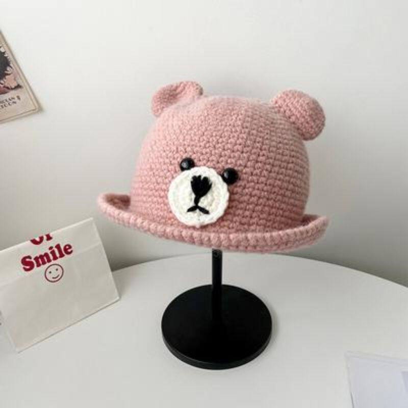 ピンクベア盆帽
