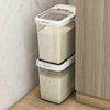 Rice Bucket Household Insect-Proof and Moisture-Proof 10kg Food-Grade Rice Storage Box Rice Storage Bucket Box Flour Classy Rice Tank