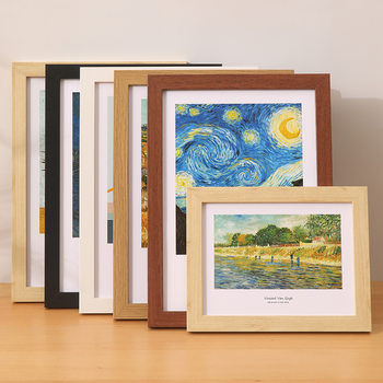 Photo Frame Empty Frame Photo Frame Table High-End Horizontal Frame Wall Mounting Self-Installed Large Size Puzzle Calligraphy Oil Painting Frame