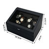 Factory In-Stock Snakeskin Pattern Pu6 Watch Winder + 6 Watch Storage Box for Mechanical Watches and Automatic Winding Watches