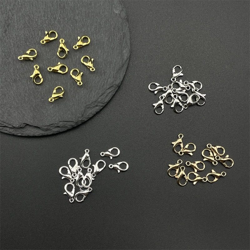 Zinc Alloy lobster buckle handmade diy beaded bracelet necklace connecting buckle connector handmade homemade jewelry accessories