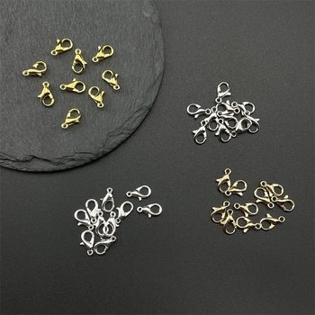 Zinc Alloy lobster buckle handmade diy beaded bracelet necklace connecting buckle connector handmade homemade jewelry accessories