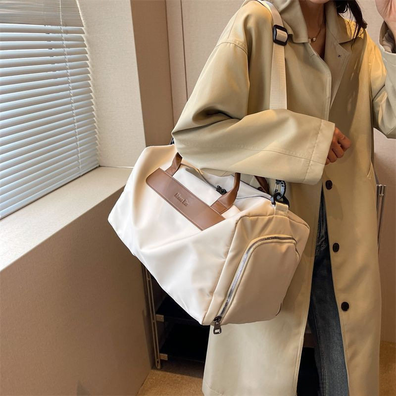 Travel Bag, Women's Large-Capacity Fitness Bag, Men's Dry and Wet Separation Sports Bag, Lightweight Portable Luggage Bag, Short-Distance Travel Bag