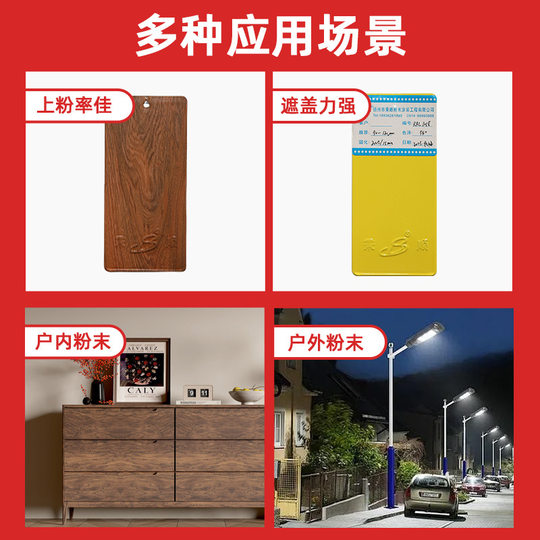 Powder Coating Indoor and Outdoor Metal Surface Electrostatic Spraying Powder Plastic Powder Matte High Gloss Flat Matte Powder