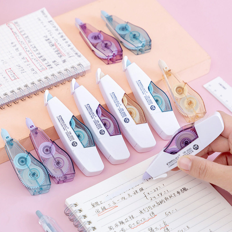 Creative Core changing correction tape wholesale cute transparent correction tape portable push correction tape student stationery