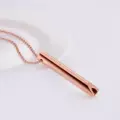 Fine Throw Rose Gold Matching Chain