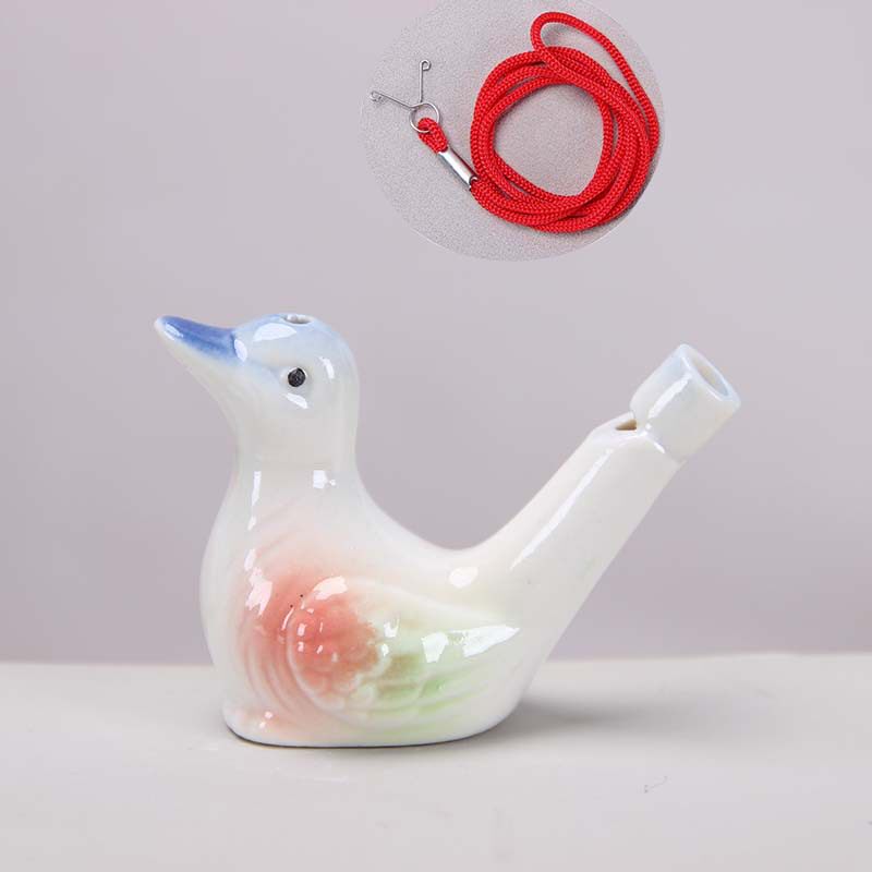 陶瓷工艺品12557水鸟口哨 儿童音乐陶笛 旅游景区热销工艺品哨子