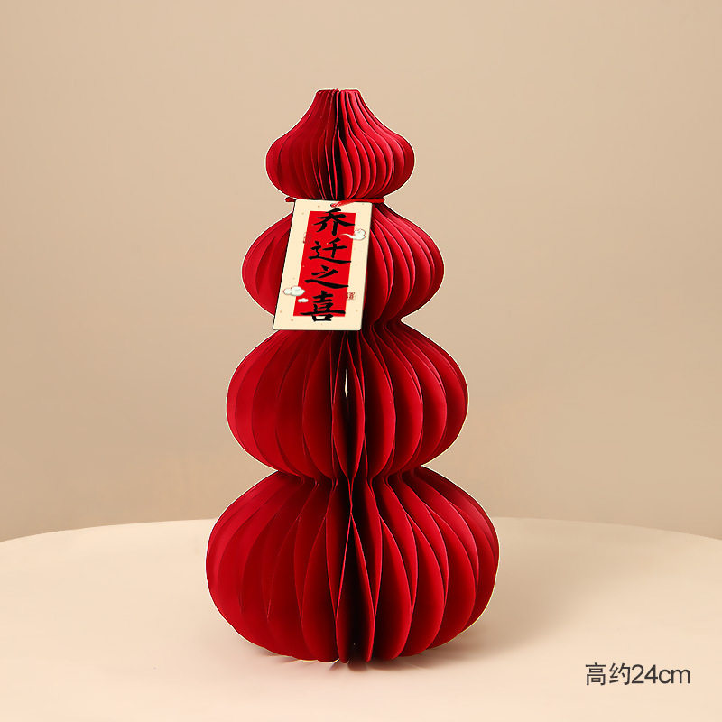 马年新年装饰2026新款创意葫芦家用玄关春节过年场景布置摆件用品