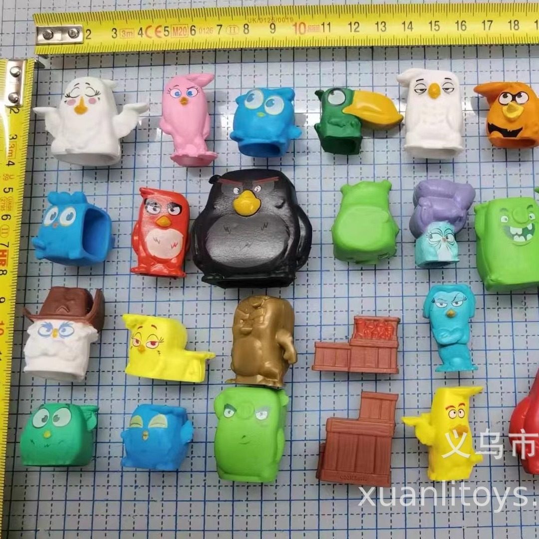 儿童多款车子模型玩具 怪兽公仔玩具 指套 小精灵公仔过家家赠品